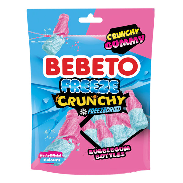 Bebeto Freeze Dried Bubblegum Bottles 35g