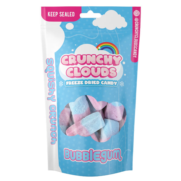 Crunchy Clouds Bubblegum 50g