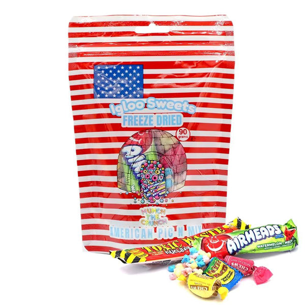 Igloo American Pic n Mix Freeze Dried Sweets Pouch