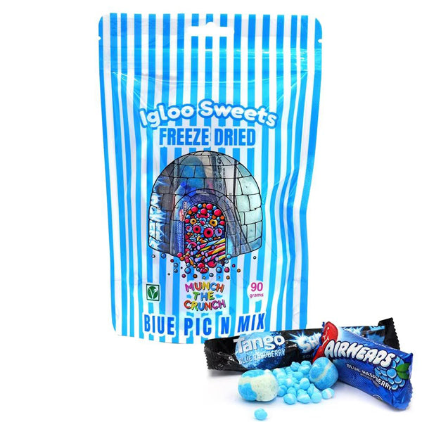 Igloo Blue Pic n Mix Freeze Dried Sweets Pouch